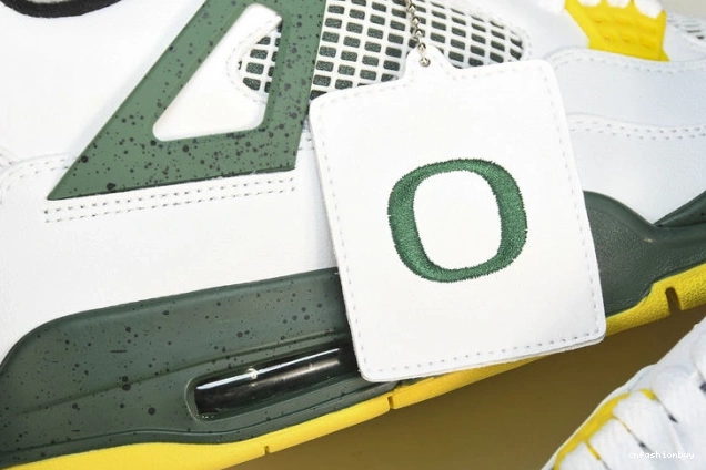 Retro Jordan 4 Ducks Oregon Duckman 257-255275 0826
